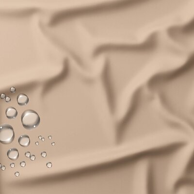 beige plain aqua protect  - raincoat pu