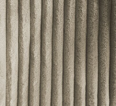 beige minky strepen fleece