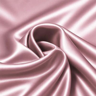 old light pink stretch satin fabric