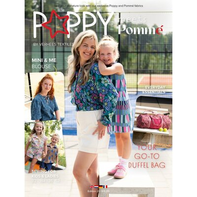 Poppy & Pommé magazine nr.26 kinder en dames patronen boek