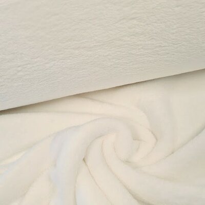 wit (off white - ecru) wellness teddy - teddy fleece *S