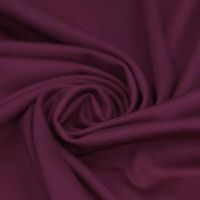 aubergine purper uni Punta di Milano Jersey