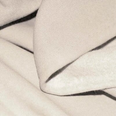 beige (kiezel) uni dikke Sweat Jogging *S