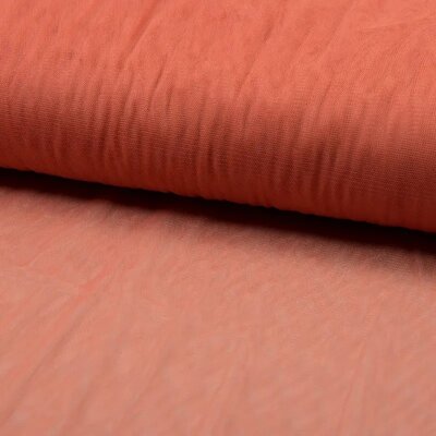 oranje (terracotta) fijne tule (op=op)