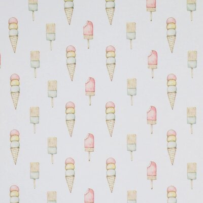 wit (off white) pastel gekleurde ijsjes - digitaal tricot (op=op)