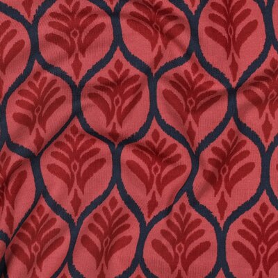 nog 1,3m - roze (oud) blauw rood Ornament tricot (op=op)