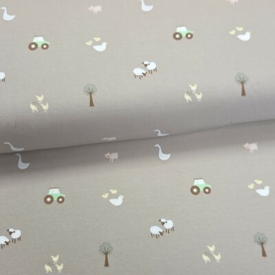 beige Boerderij tricot (op=op)