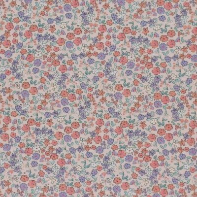 roze (oud licht) roze-terracotta paars Mooie Bloemen - digitaal tricot (op=op)