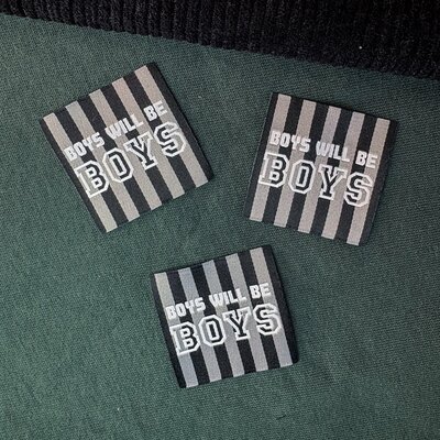 Label 'Boys will be boys'