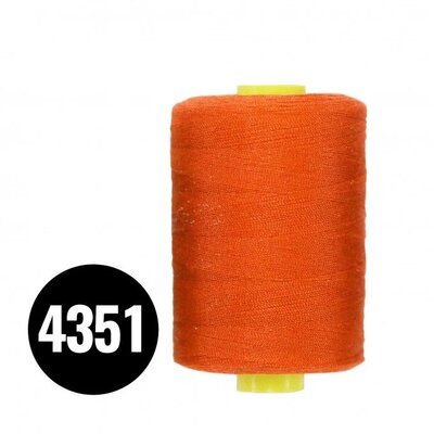 oranje Atelier Naaigaren Dikte 120 - 1000M - 4351