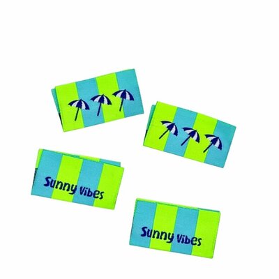 Label 'Sunny Vibes' 4pcs