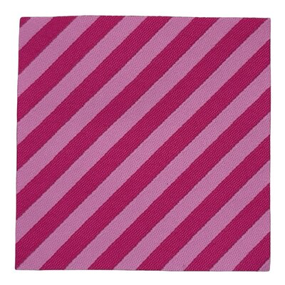 Label XXL 'Schuine Streep roze licht roze' - Loop & Label