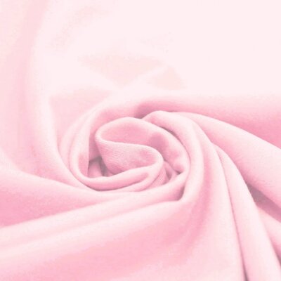roze (pastel) uni - tricot *S