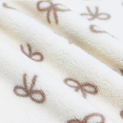 wit (natural) beige Strikjes babyteddy *S