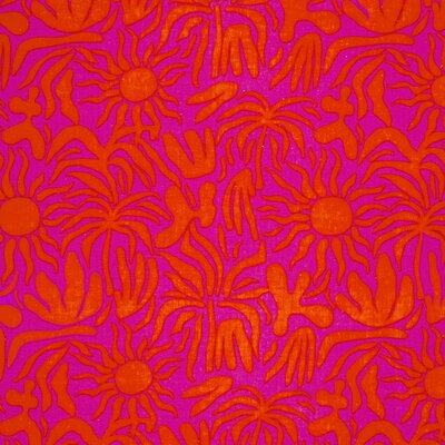 roze (fuchsia-violet) rood Tropisch Strand hydrofiel