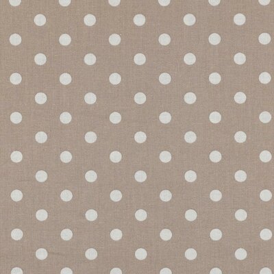 beige wit nop poplin katoen *S