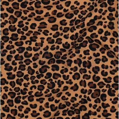 bruin camel Panterprint - french terry *S