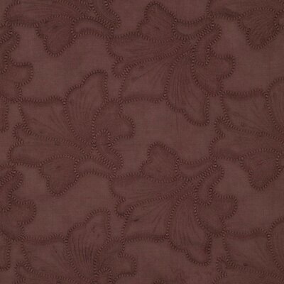 bruin Broderie Grote Bloem katoen *S