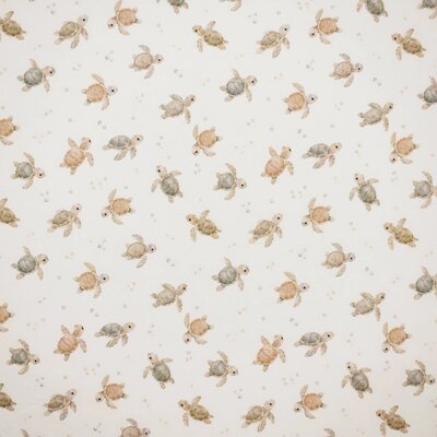 wit (off white) beige Baby Schildpad Zeeleven - digitaal tricot *S