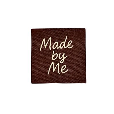 Label S 'Made by Me' bruin - Loop & Label