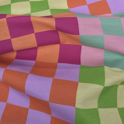 multi color Basic Blocks canvas - half panama premium Joyful Basic stripe
