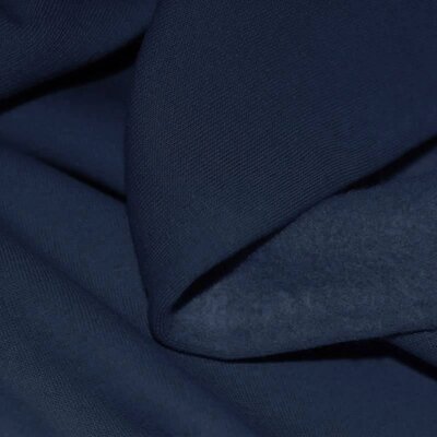 blauw (donker) uni dikke Sweat Jogging *S