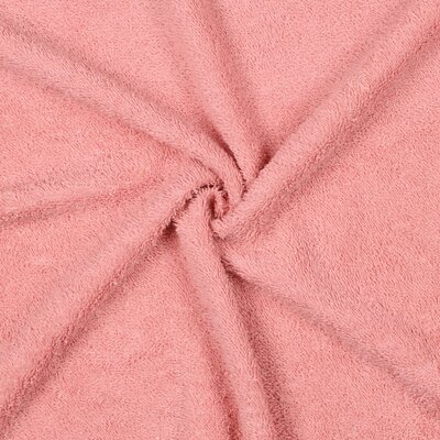 roze (blush) badstof dubbelgelust *S
