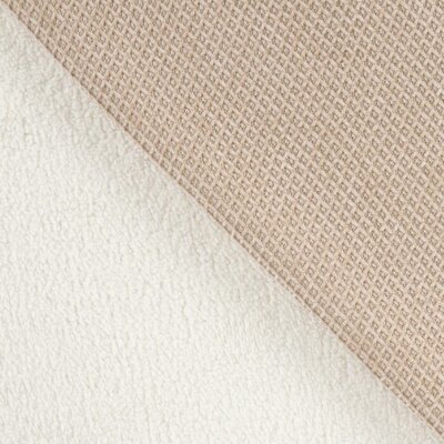 beige Boucle met Teddy dubbelzijdig *S