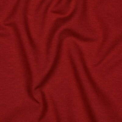 rood (bordeaux) biologische french terry - soft sweat *S
