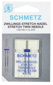 Schmetz TWEELING naaimachine naald stretch (tricot) 4.0/75 universeel